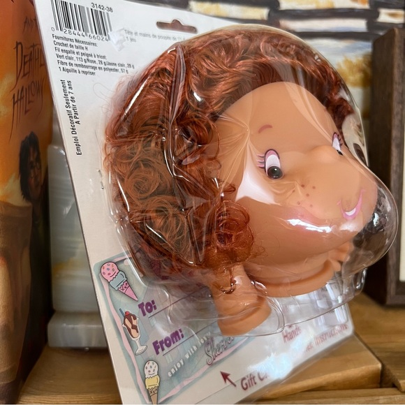 Retro 90s Sherbet Ice Doll Crochet Kit 4.5” Doll Head Hands And Pattern - Picture 3 of 6